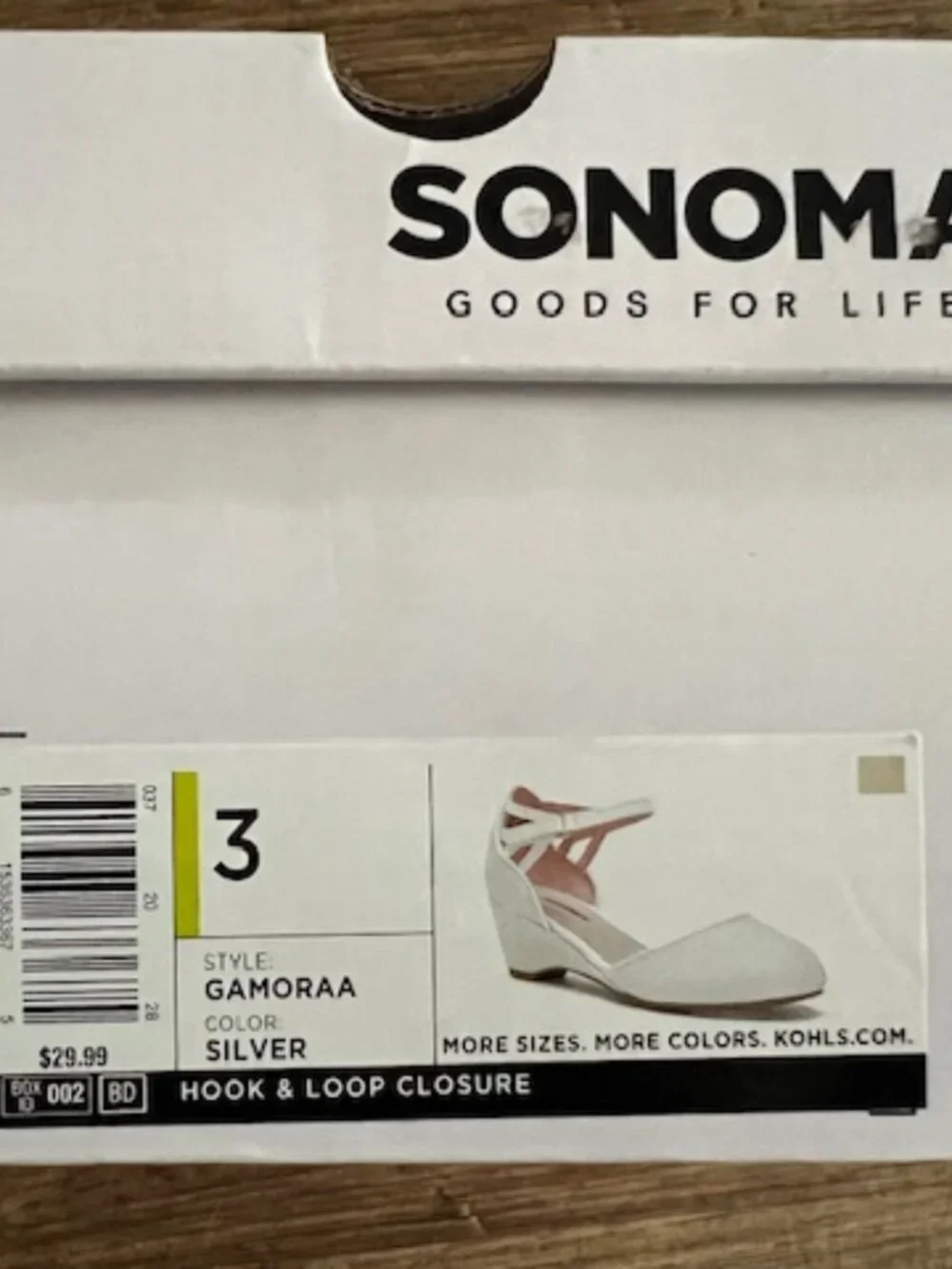 White/Silver dress shoes